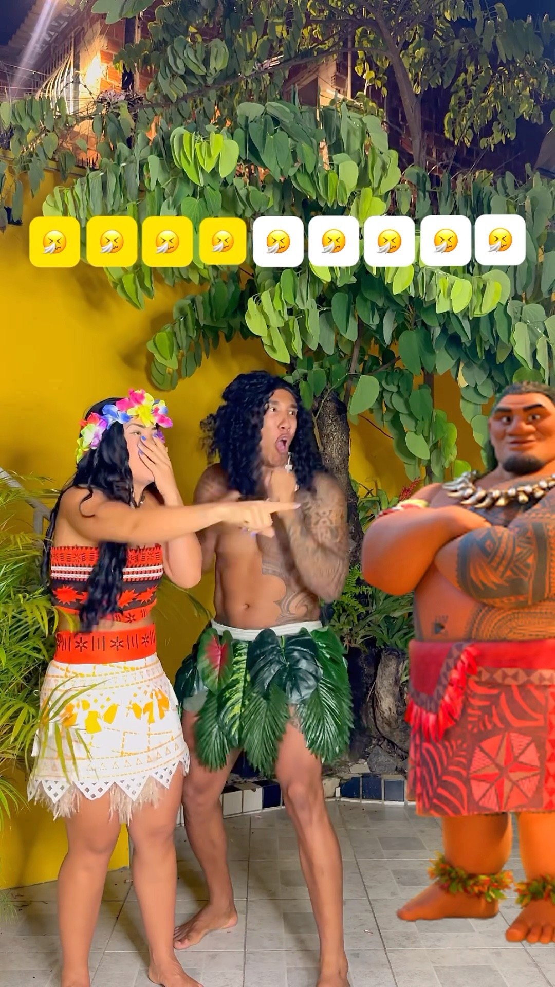O que ELE é da MOANA?@mayca.brasil #trend #challenge #moana #maui #funnymemes #funny